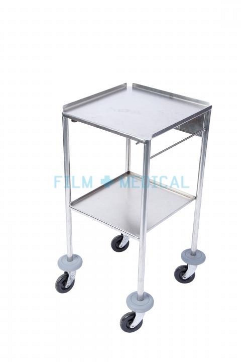 Medical Trolley Square Stainless Steel 
